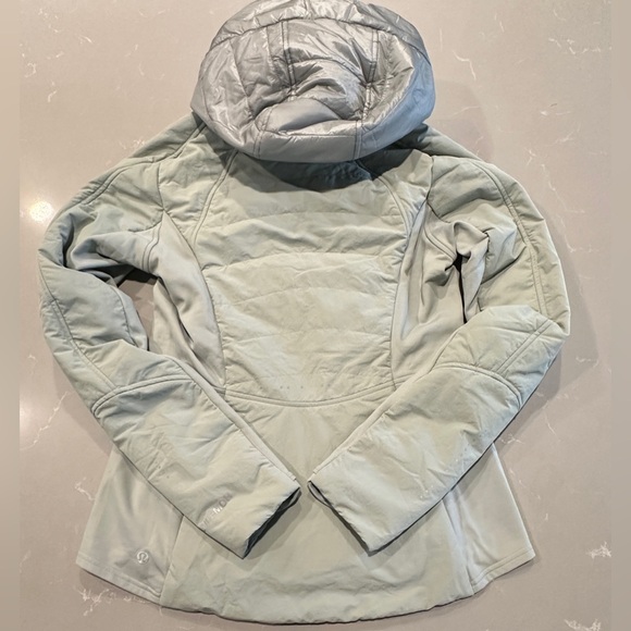 Lululemon Another Mile Jacket Jade Grey Sz 6 NWT - Picture 7 of 11